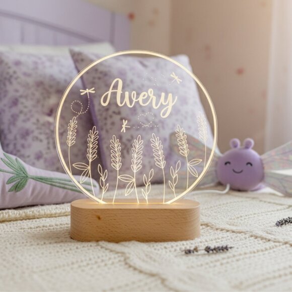 Custom Garden LED Night Light – Unique Decor for Nature Enthusiasts - Picture 8 of 8